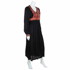Vintage Afghan Cotton Dress - Martha (12, M)-Siesta Crafts