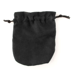 Black Faux Suede Bag-Siesta Crafts