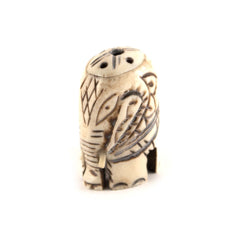 Carved Bone Elephant Incense Holder-Siesta Crafts