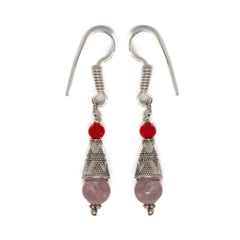 Nepalese Tubular Earrings-Siesta Crafts