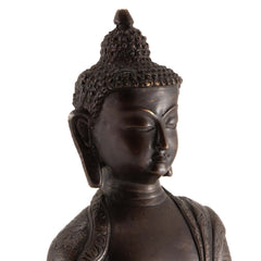 Copper Buddha Statue-Siesta Crafts