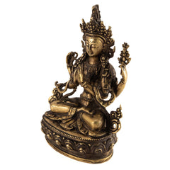 Brass Kharchheri Statue No.311-Siesta Crafts