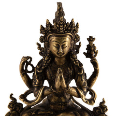 Brass Kharchheri Statue No.311-Siesta Crafts