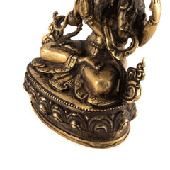 Brass Kharchheri Statue No.311-Siesta Crafts