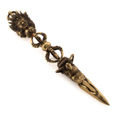 Brass Phurba Dagger No.316-Siesta Crafts