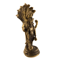 Brass Narayana Statue No.317-Siesta Crafts