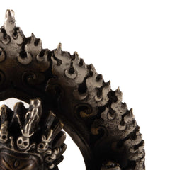 Brass Mahankal Statue No.319-Siesta Crafts