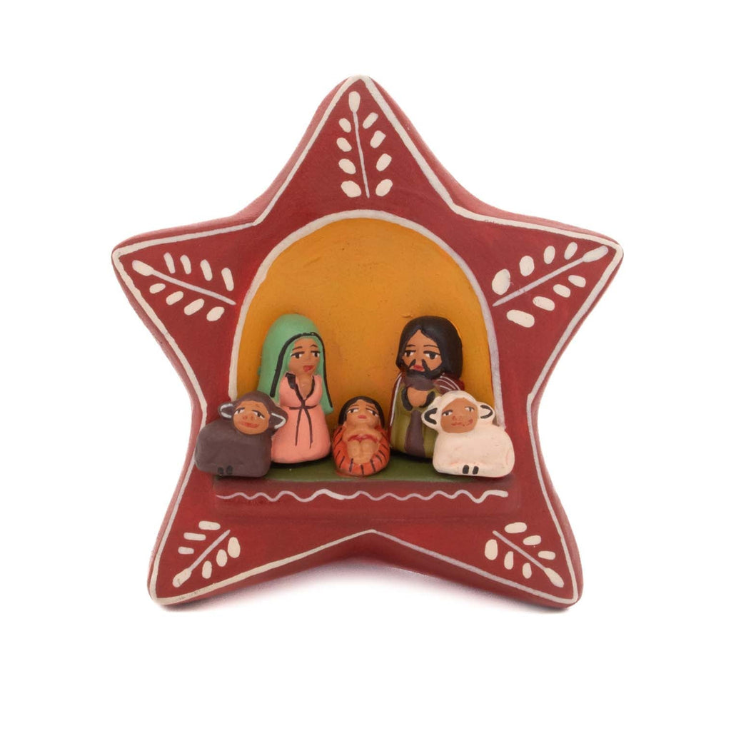 Star Nativity Ceramic-Siesta Crafts