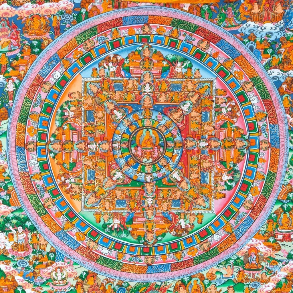 The Sacred Art of Thangka Paintings