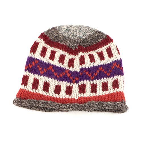 Mixed Rolled Beanie Hats-Siesta Crafts