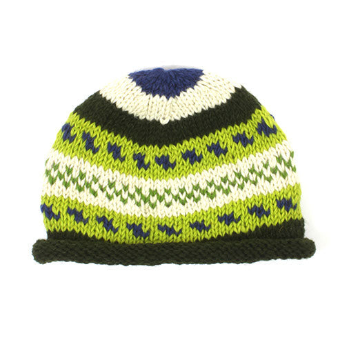 Mixed Rolled Beanie Hats-Siesta Crafts