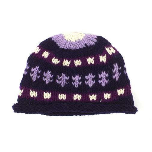 Mixed Rolled Beanie Hats-Siesta Crafts