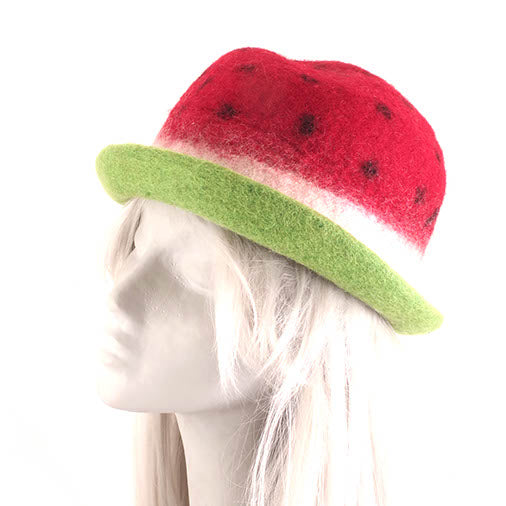 Watermelon Felt Hat-Siesta Crafts