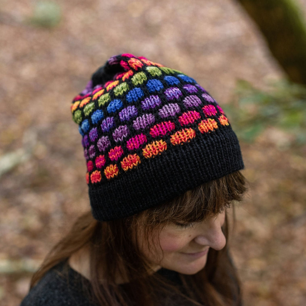 Rainbow Honeycomb Hat-Siesta Crafts