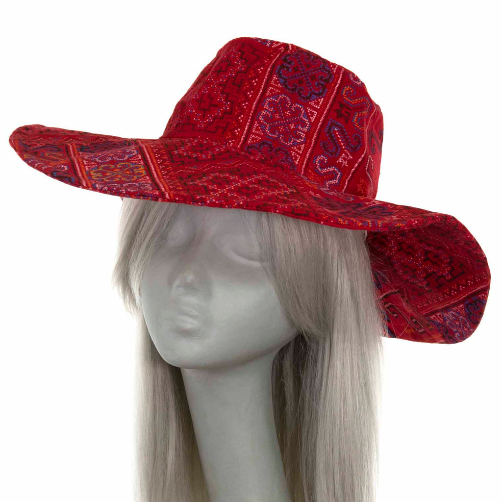 Thai Line Sun Hat-Siesta Crafts