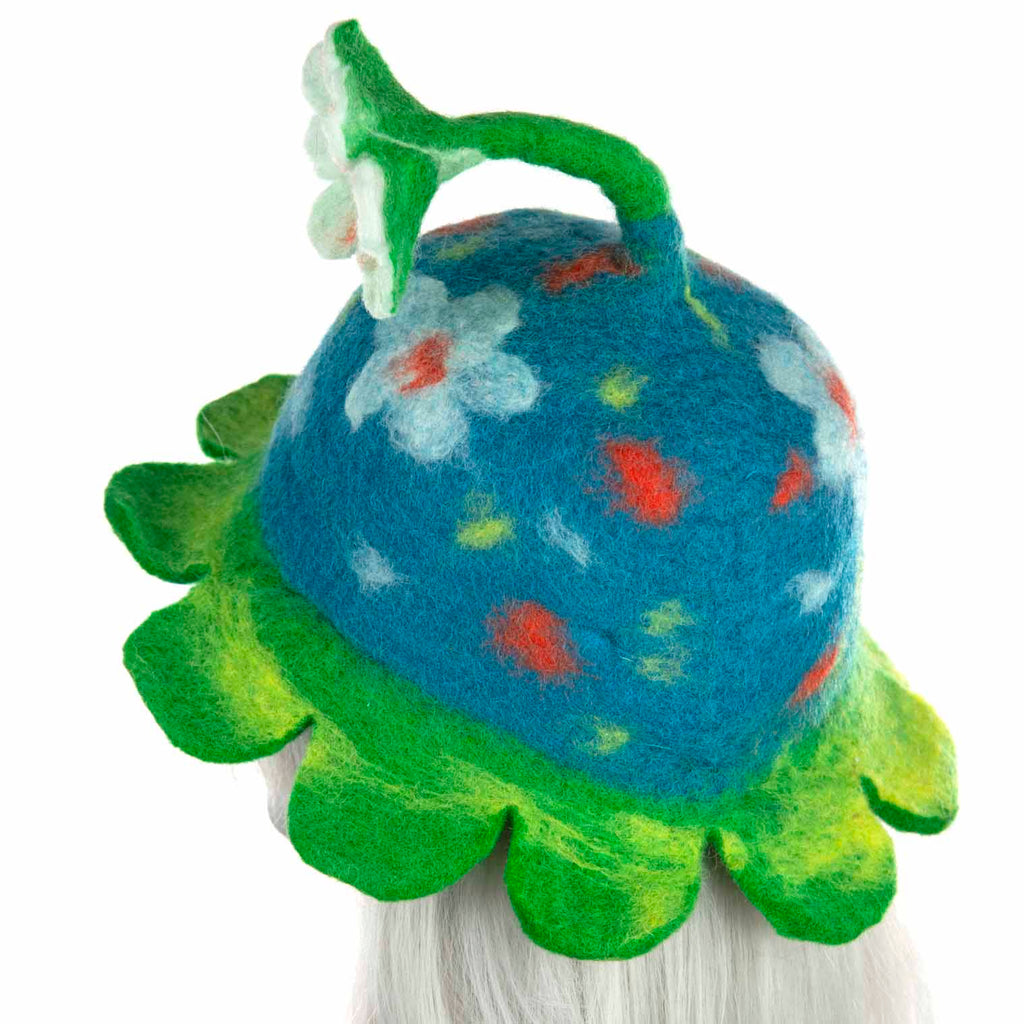 Flower Felt Hat-Siesta Crafts