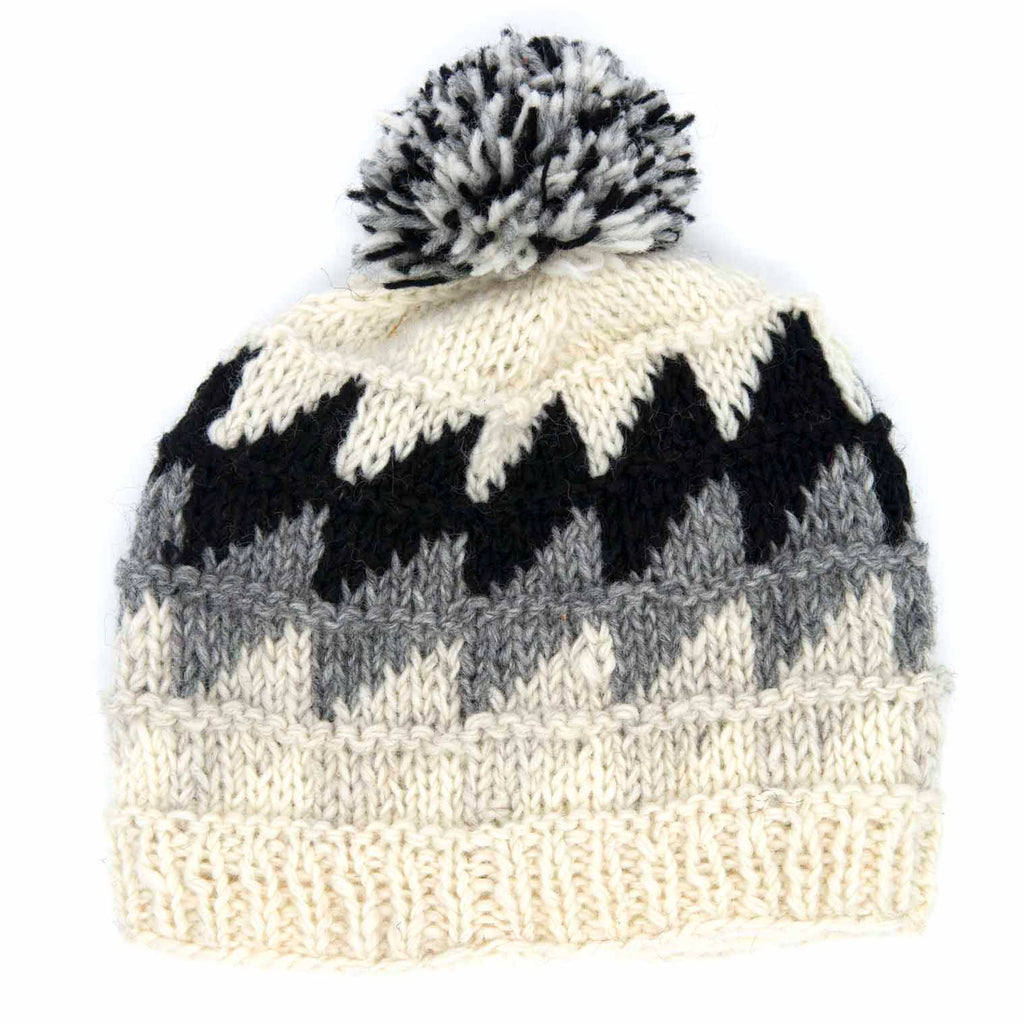 Zig Zag Bobble Hat-Siesta Crafts