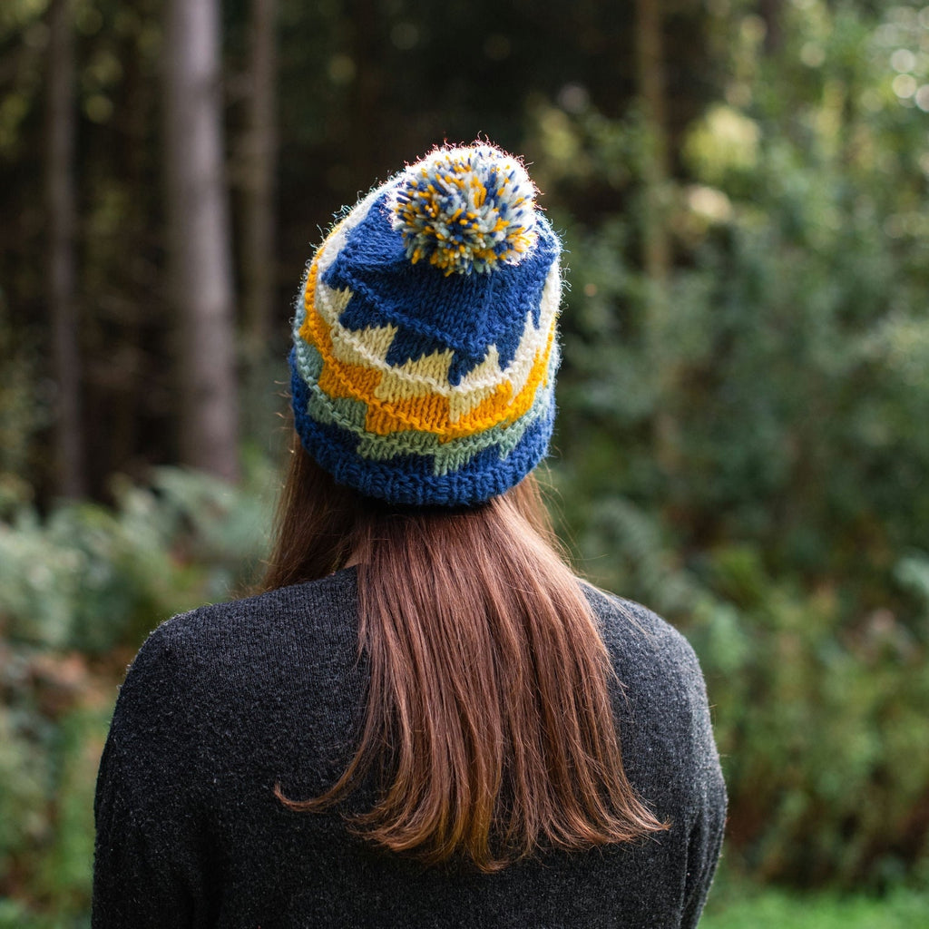 Zig Zag Bobble Hat-Siesta Crafts