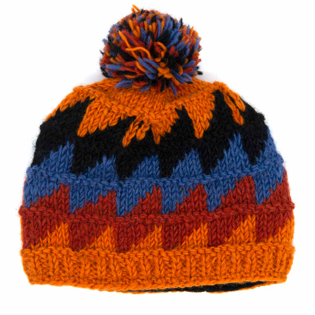 Zig Zag Bobble Hat-Siesta Crafts
