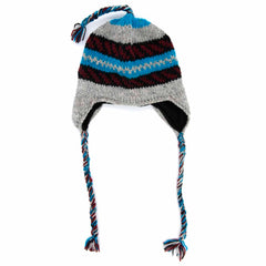 Mixed Woollen Earflap Hats-Siesta Crafts