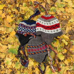 Mixed Woollen Earflap Hats-Siesta Crafts