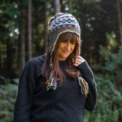 Mixed Woollen Earflap Hats-Siesta Crafts