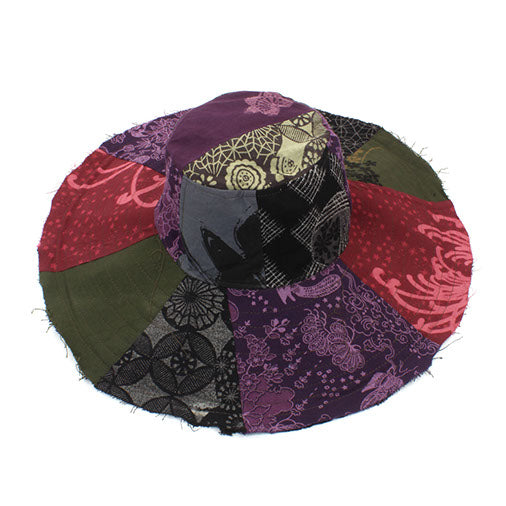 Thai Patch Sun Hat-Siesta Crafts