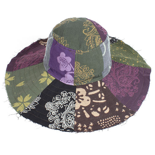 Thai Patch Sun Hat-Siesta Crafts