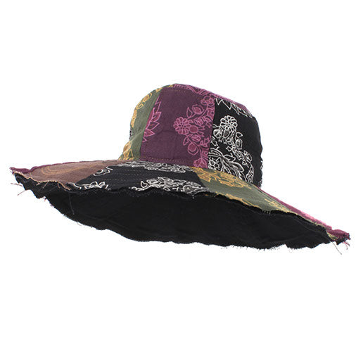 Thai Patch Sun Hat-Siesta Crafts