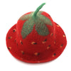 Strawberry Felt Hat-Siesta Crafts
