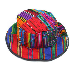Guatemalan Colours Patch Hat-Siesta Crafts