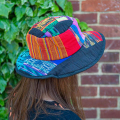 Guatemalan Colours Patch Hat-Siesta Crafts