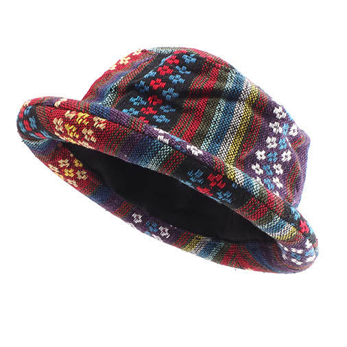 Woven Roll Hat-Siesta Crafts