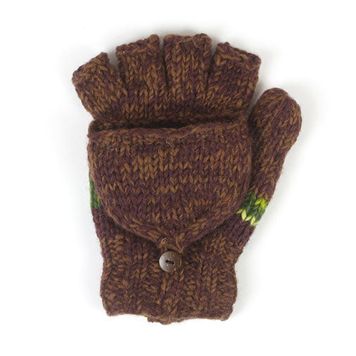Fleece Lined Hunter Gloves-Siesta Crafts