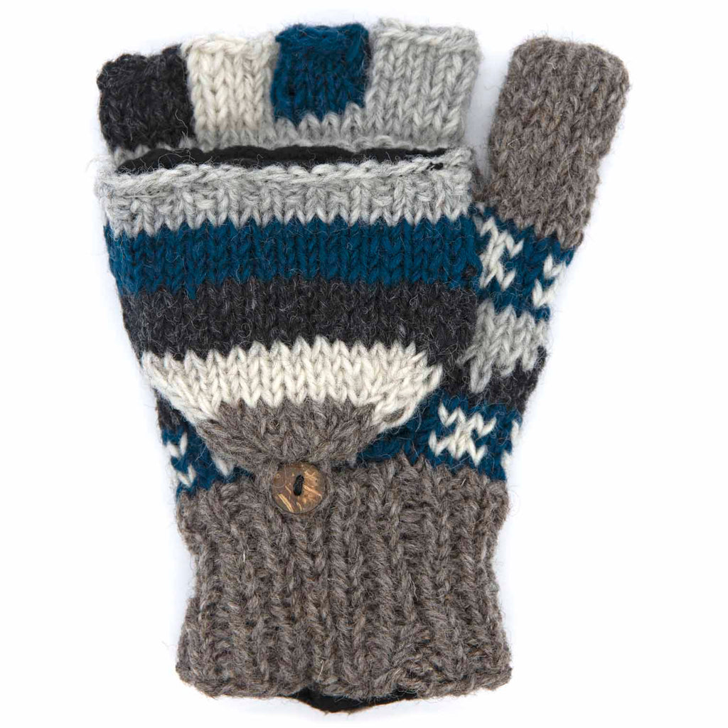 Fleece Lined Hunter Gloves-Siesta Crafts