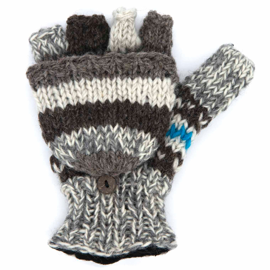 Fleece Lined Hunter Gloves-Siesta Crafts