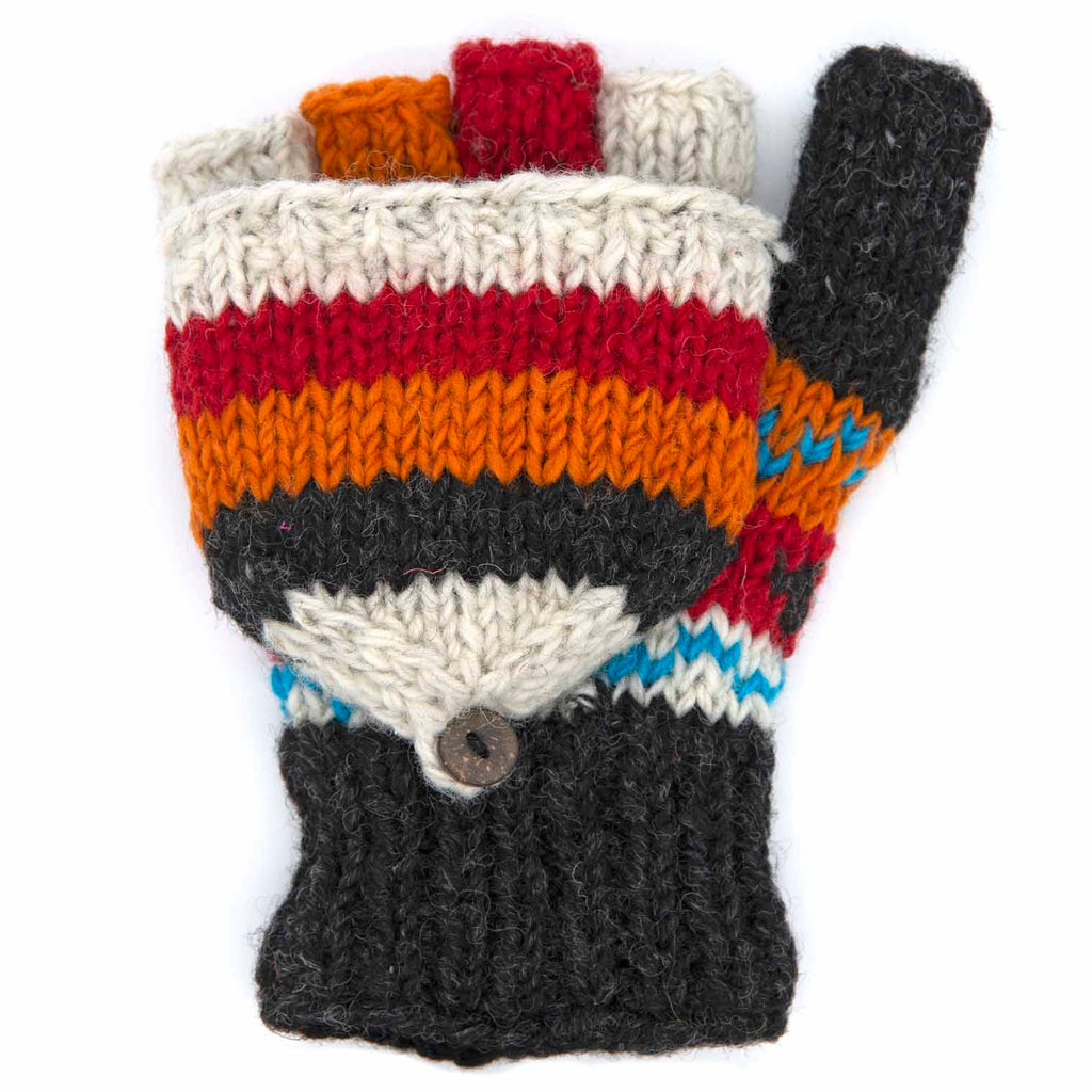 Fleece Lined Hunter Gloves-Siesta Crafts