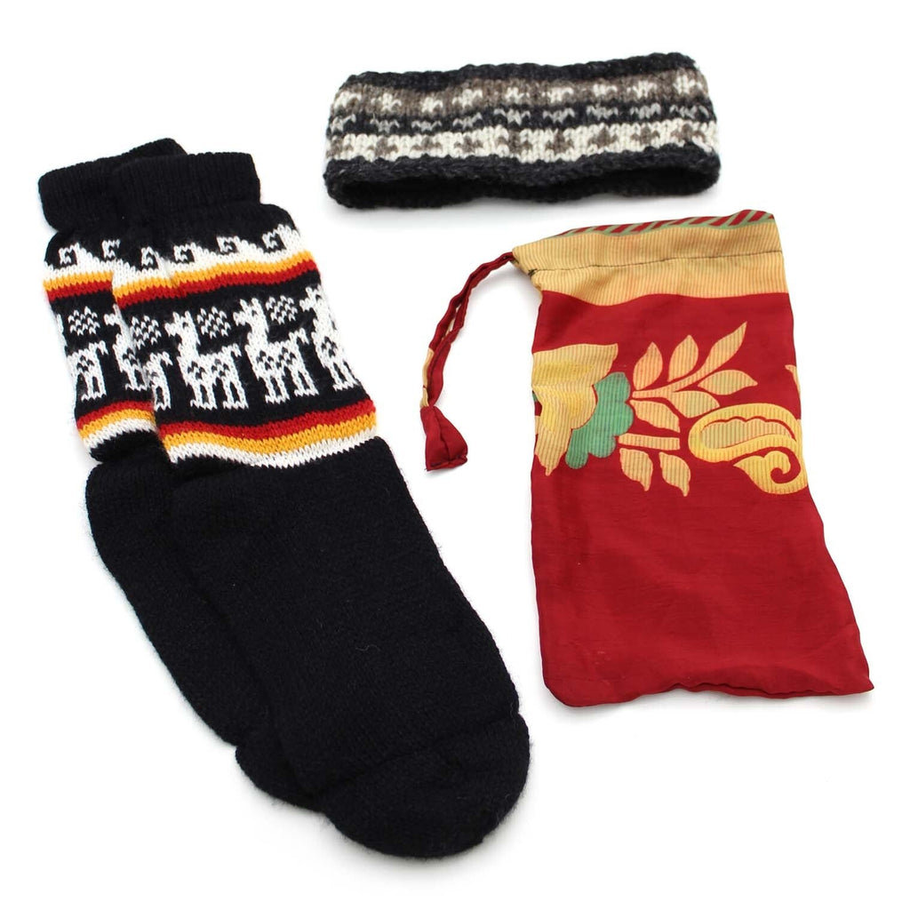 Warm Ears and Cosy Toes Kit - Autumnal-Siesta Crafts