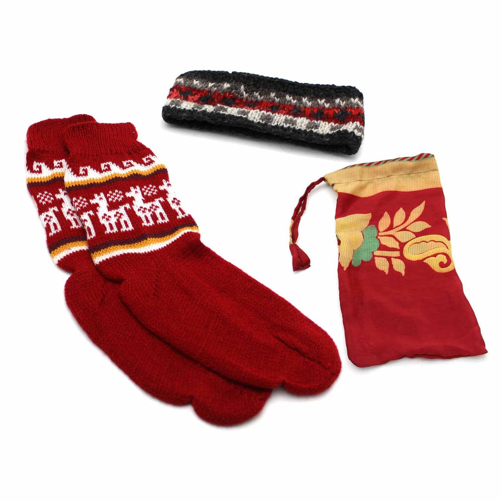Warm Ears and Cosy Toes Kit - Autumnal-Siesta Crafts