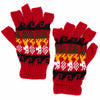 Llama Fingerless Gloves-Siesta Crafts