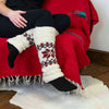 Knitted Snowflake Legwarmers-Siesta Crafts