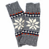 Knitted Snowflake Legwarmers-Siesta Crafts