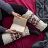 Knitted Snowflake Legwarmers-Siesta Crafts