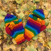 Rainbow Flap Gloves-Siesta Crafts