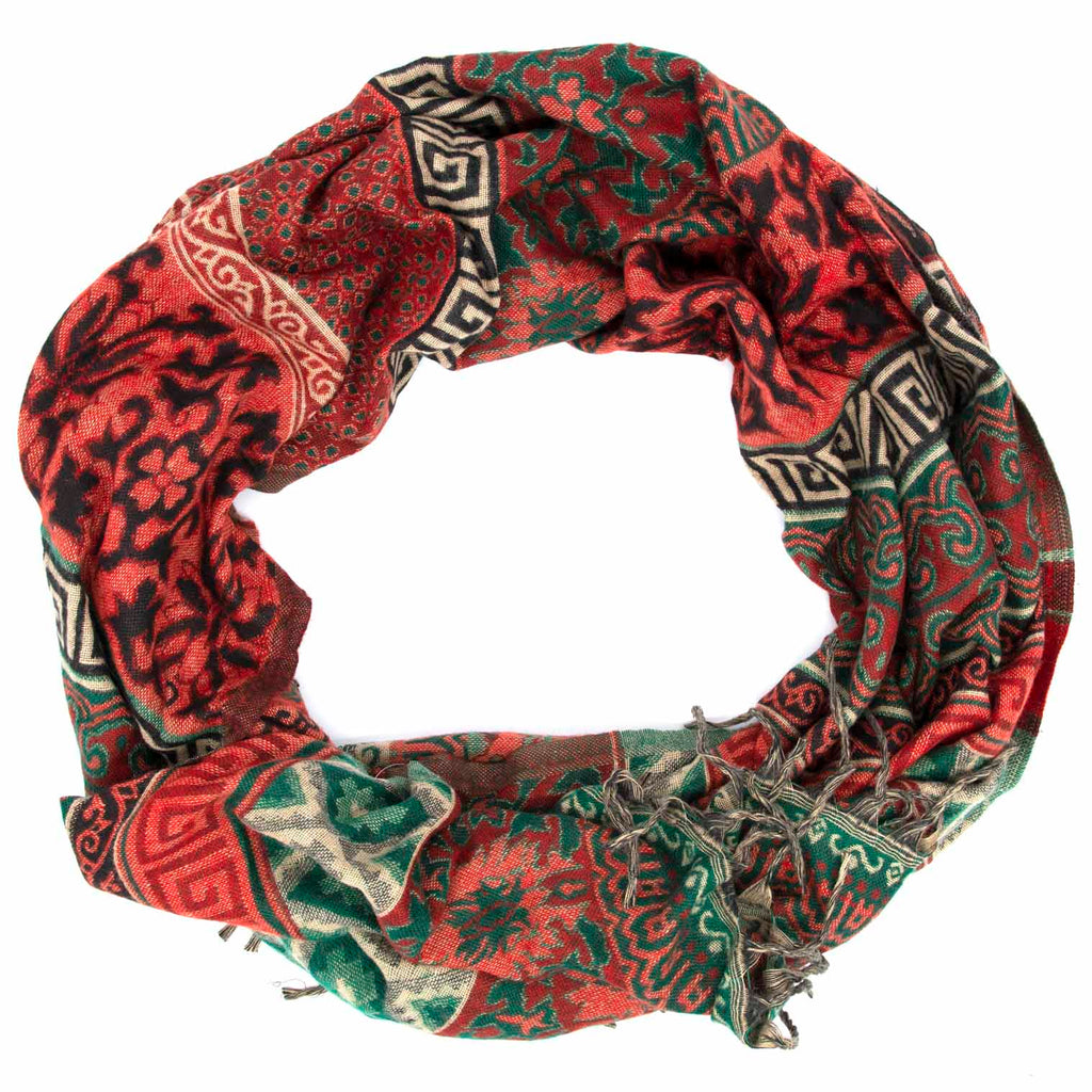 Indian Acrylic Scarf-Siesta Crafts