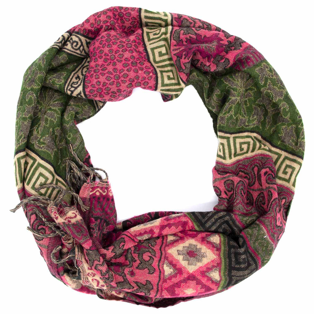 Indian Acrylic Scarf-Siesta Crafts