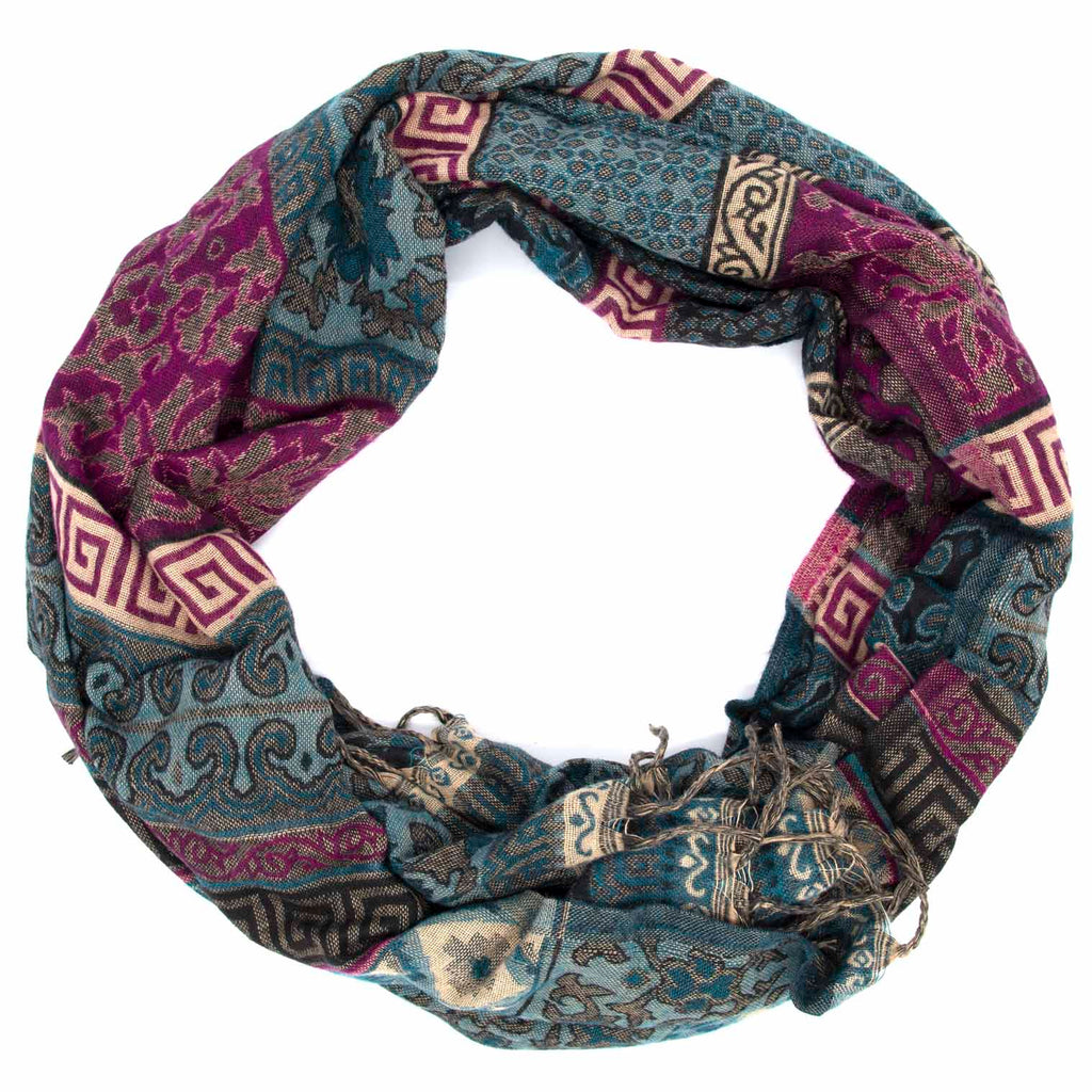 Indian Acrylic Scarf-Siesta Crafts