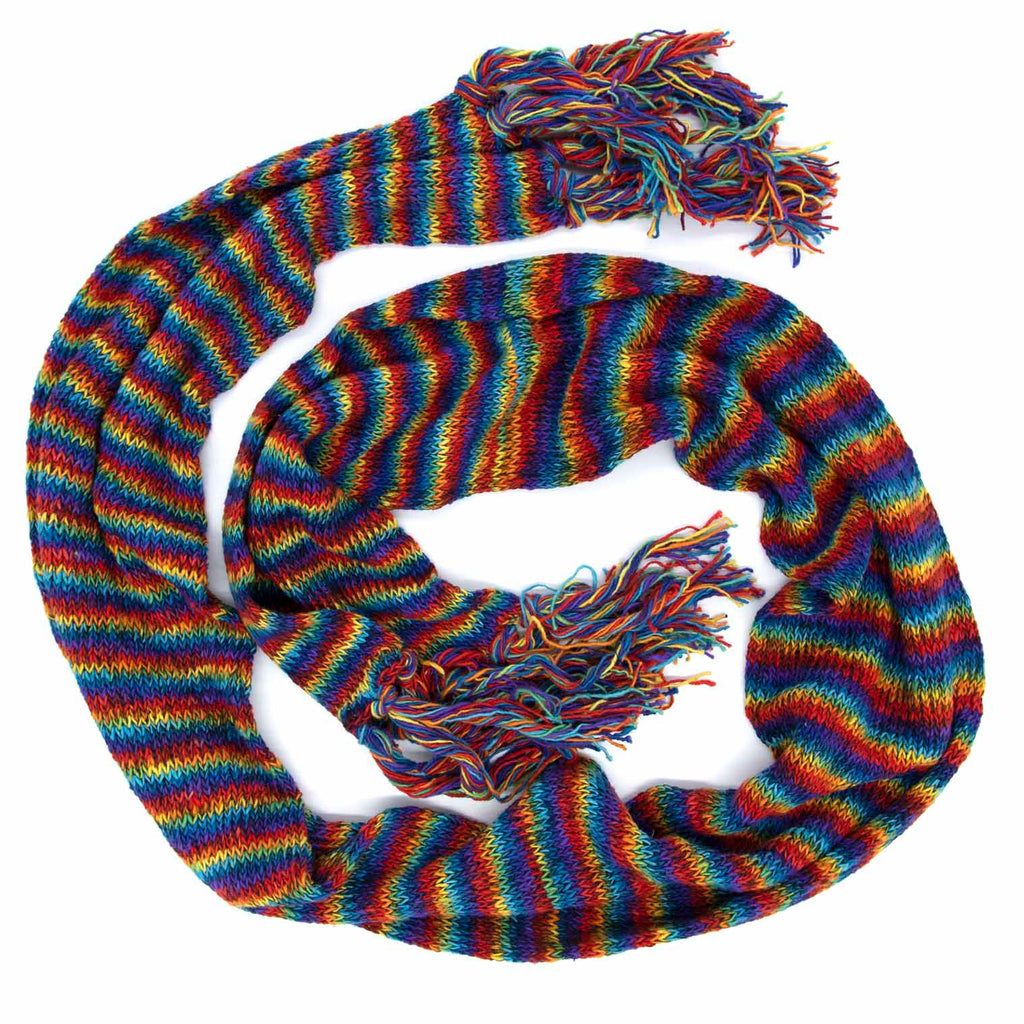 Knitted Cotton Scarf-Siesta Crafts
