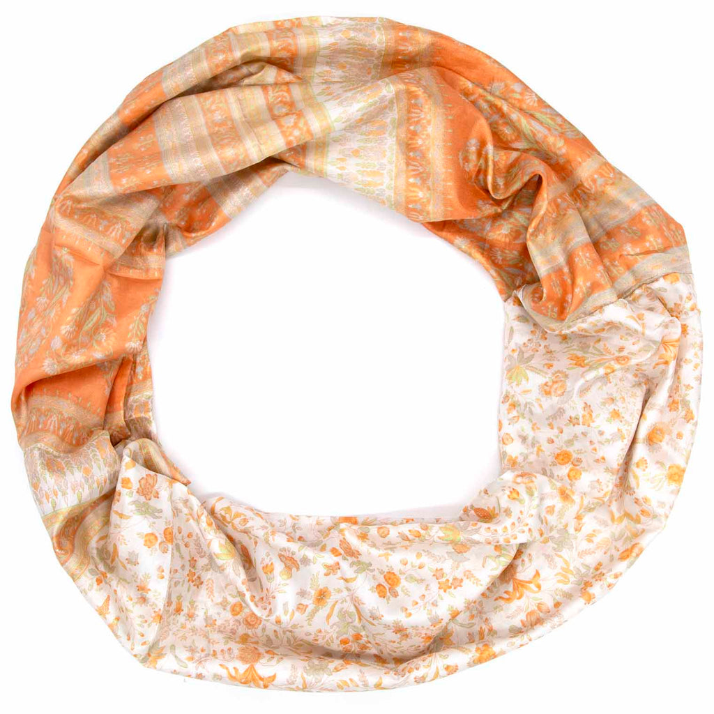 Recycled Sari Snood-Siesta Crafts