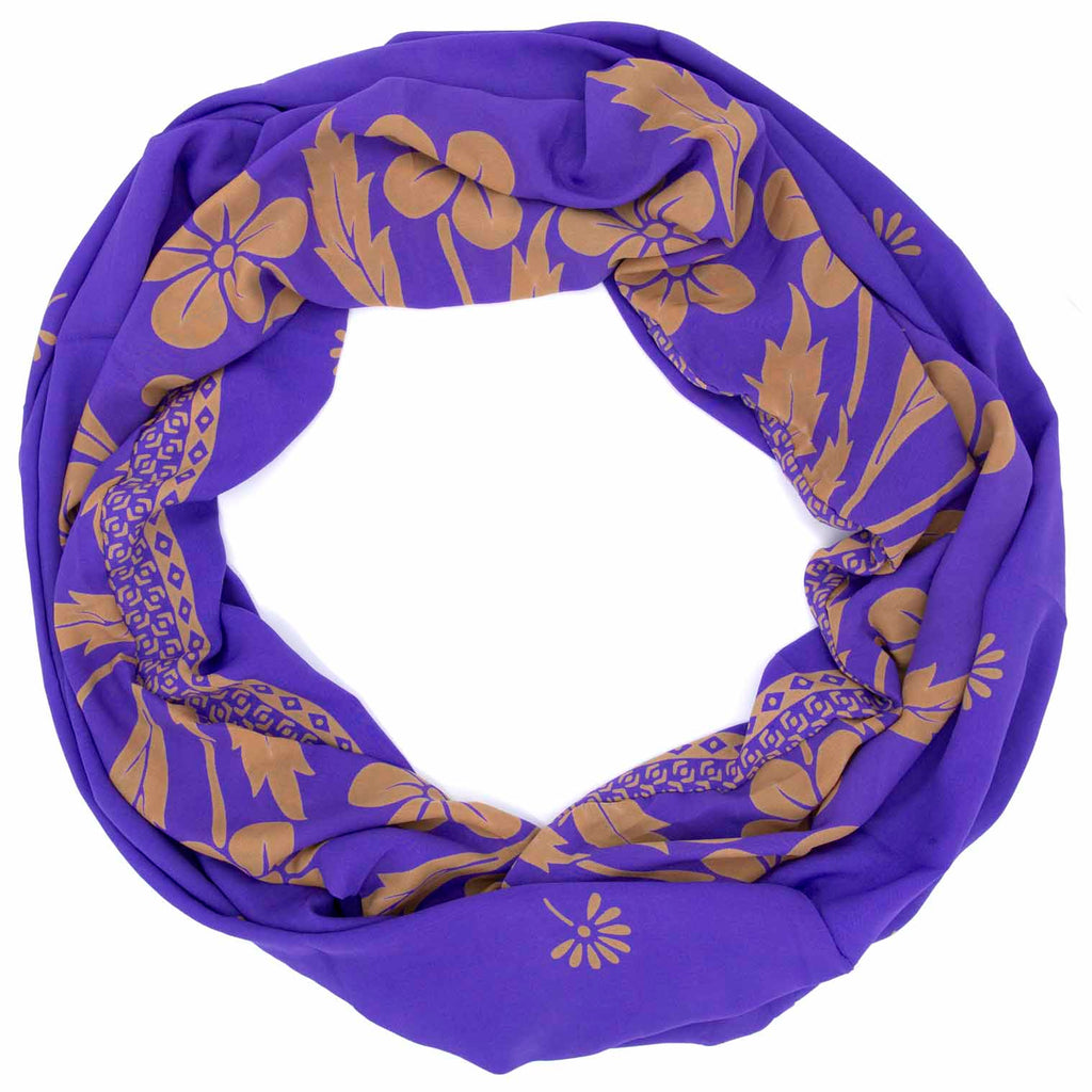 Recycled Sari Snood-Siesta Crafts